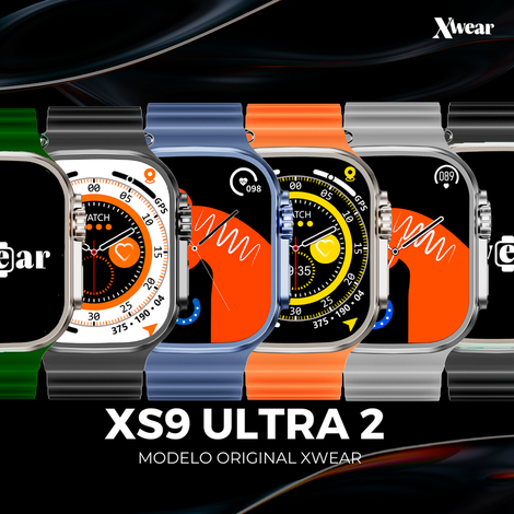 🏆Smartwatch XS9 Ultra 2 46mm Bluetooth Tela 2" Chamadas e Monitor de Saúde🏆