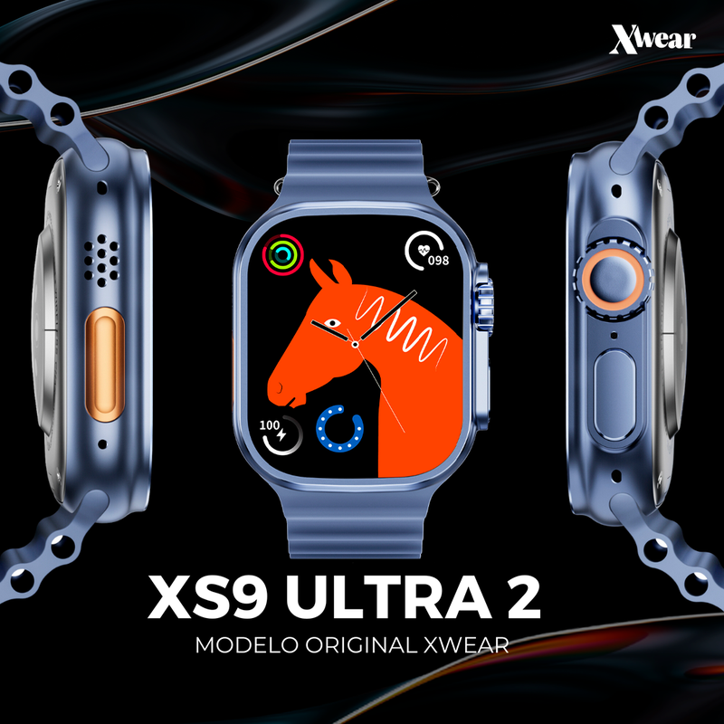 🏆Smartwatch XS9 Ultra 2 46mm Bluetooth Tela 2" Chamadas e Monitor de Saúde🏆