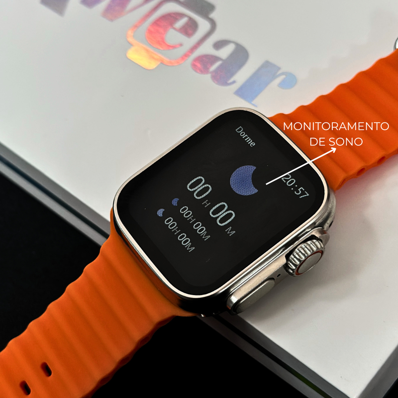 🏆Smartwatch XS9 Ultra 2 46mm Bluetooth Tela 2" Chamadas e Monitor de Saúde🏆