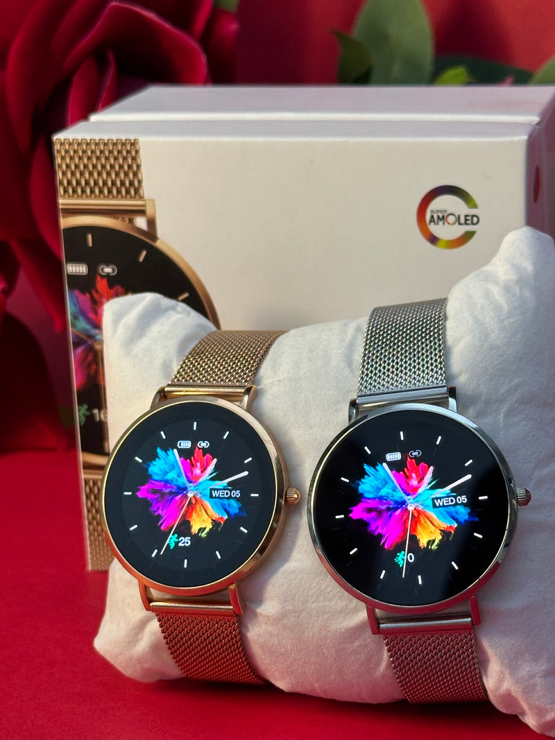 ✨ Smartwatch ROYALS CLASSIC WEARZONE | AMOLED | VIDRO GORILLA GLASS até 3 Dias de Bateria✨