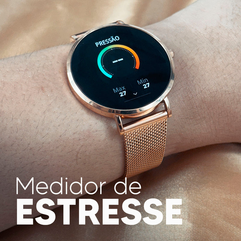 ✨ Smartwatch ROYALS CLASSIC WEARZONE | AMOLED | VIDRO GORILLA GLASS até 3 Dias de Bateria✨