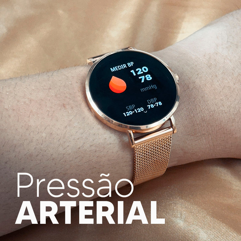 ✨ Smartwatch ROYALS CLASSIC WEARZONE | AMOLED | VIDRO GORILLA GLASS até 3 Dias de Bateria✨