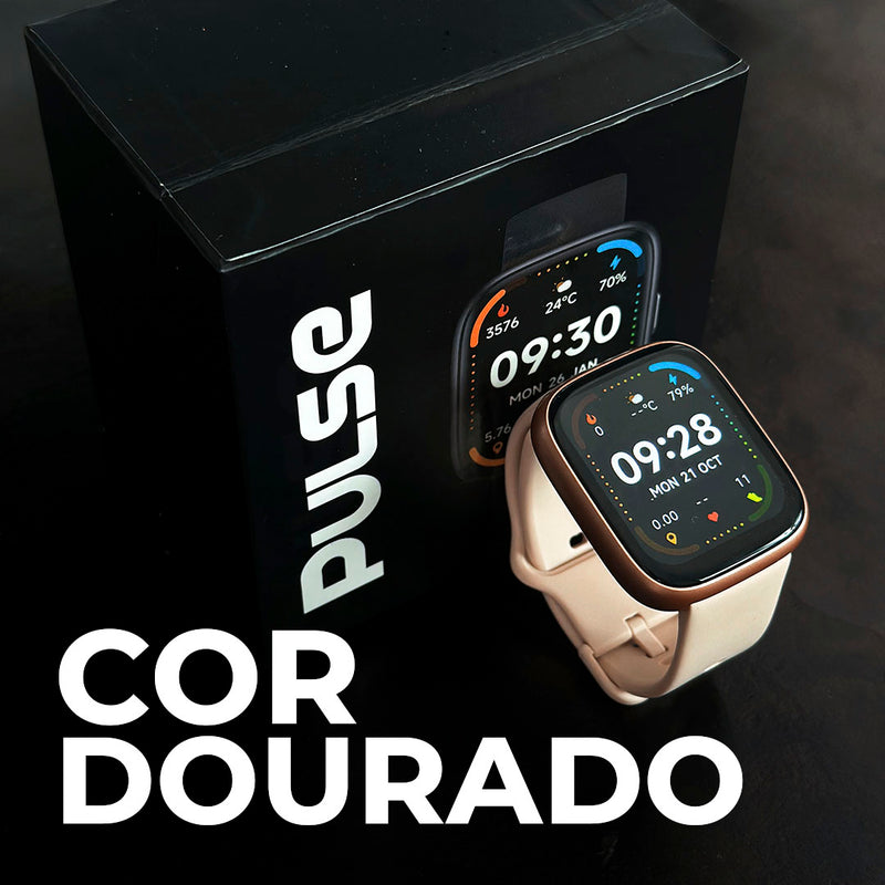 PULSE WEARZONE |Smartwatch para seu dia a dia|A PROVA D'ÁGUA, ALEXA integrada, Até 7 Dias de Bateria