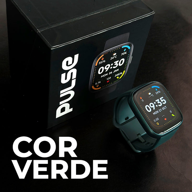 PULSE WEARZONE |Smartwatch para seu dia a dia|A PROVA D'ÁGUA, ALEXA integrada, Até 7 Dias de Bateria