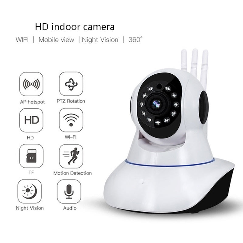 💯💥CÂMERA DE SEGURANÇA IP WI-FI  DUAL VISION  3 ANTENAS [HD]💯💥