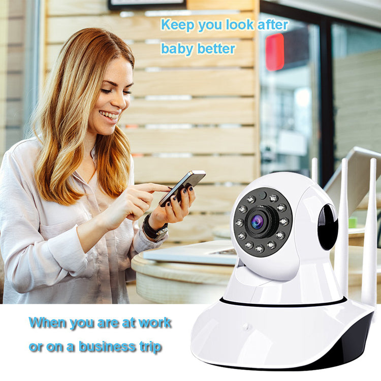 💯💥CÂMERA DE SEGURANÇA IP WI-FI  DUAL VISION  3 ANTENAS [HD]💯💥