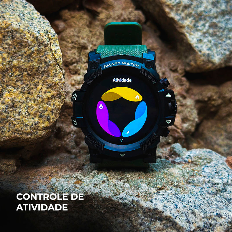 THUNDER GPS INTEGRADO| 1ATM| 100 MODOS DE ESPORTE • VERDE OU PRETO