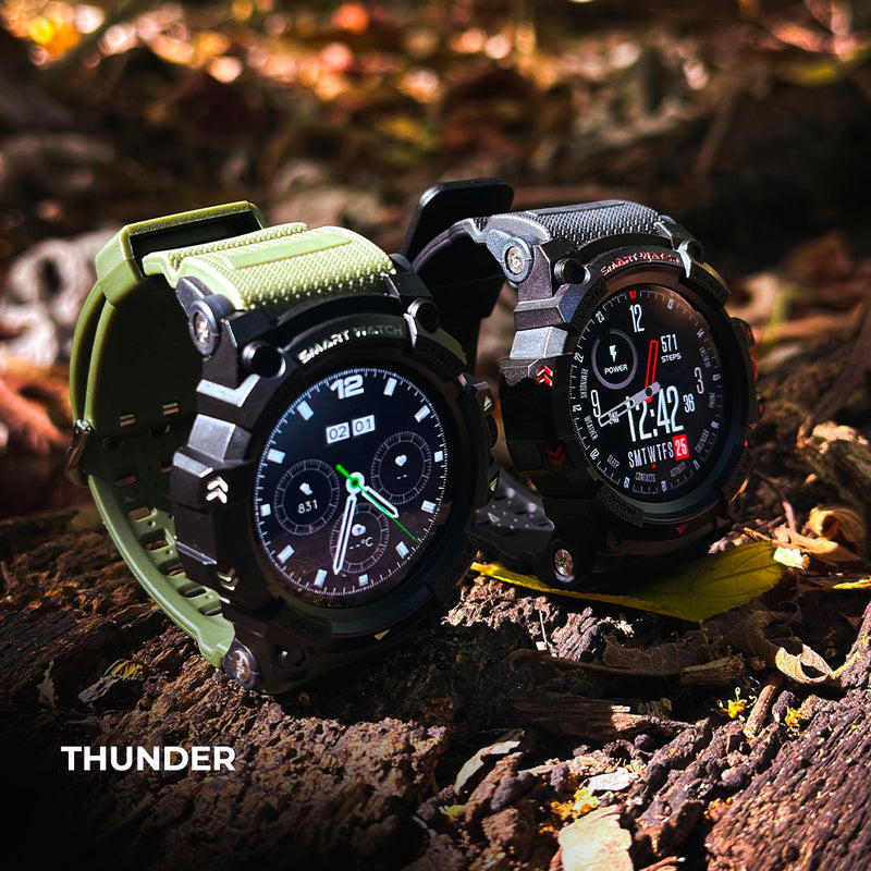 THUNDER GPS INTEGRADO| 1ATM| 100 MODOS DE ESPORTE • VERDE OU PRETO