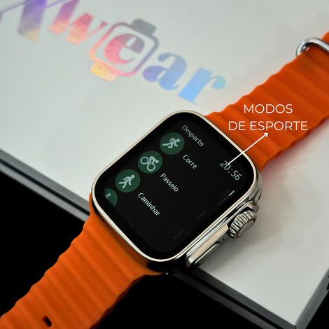 🏆Smartwatch XS9 Ultra 2 46mm Bluetooth Tela 2" Chamadas e Monitor de Saúde🏆