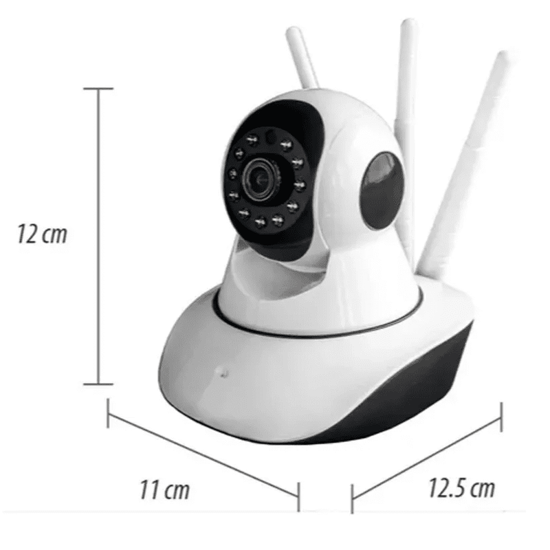 💯💥CÂMERA DE SEGURANÇA IP WI-FI  DUAL VISION  3 ANTENAS [HD]💯💥