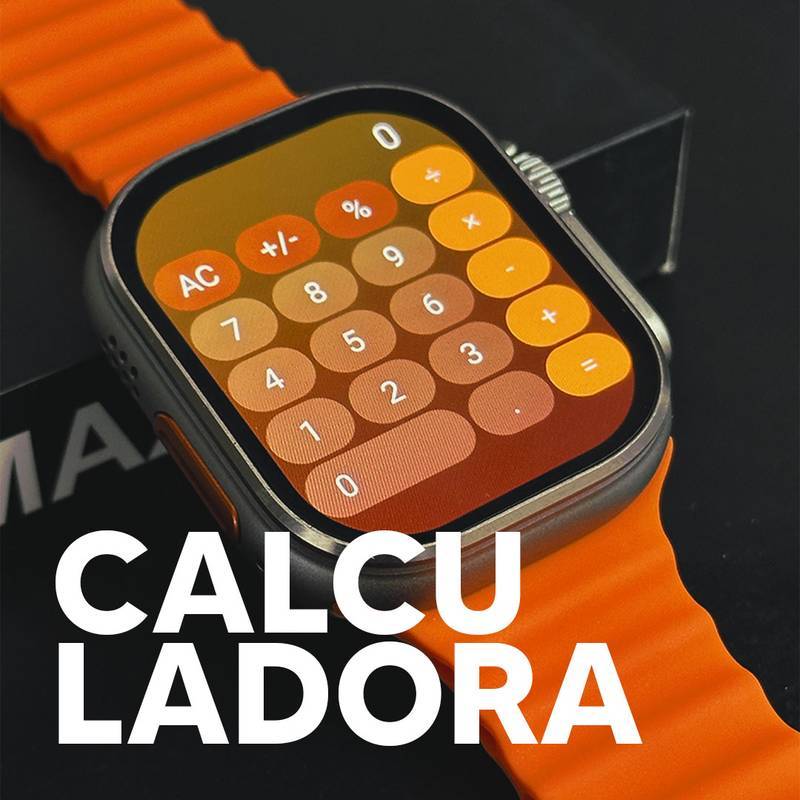 🏆Smartwatch XS9 Ultra 2 Max Original 49mm – Tela 2.2” HD, GPS, NFC, Ligações, Saúde, Esportivo, Bluetooth, Android iOS🏆