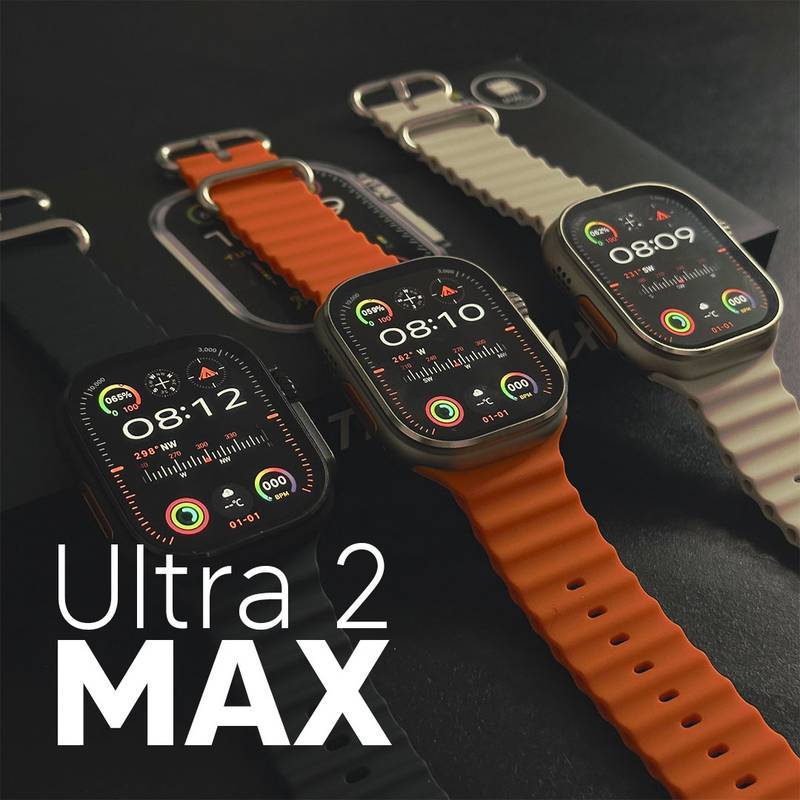 🏆Smartwatch XS9 Ultra 2 Max Original 49mm – Tela 2.2” HD, GPS, NFC, Ligações, Saúde, Esportivo, Bluetooth, Android iOS🏆