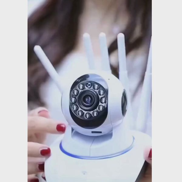 💯💥CÂMERA DE SEGURANÇA IP WI-FI  DUAL VISION  3 ANTENAS [HD]💯💥